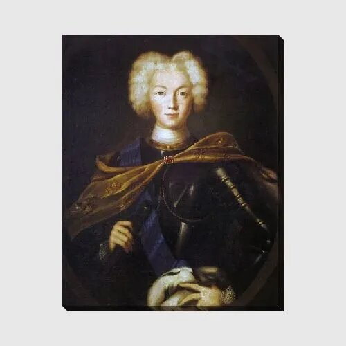Картина на холсте Портрет императора Петра II, 30*38 см