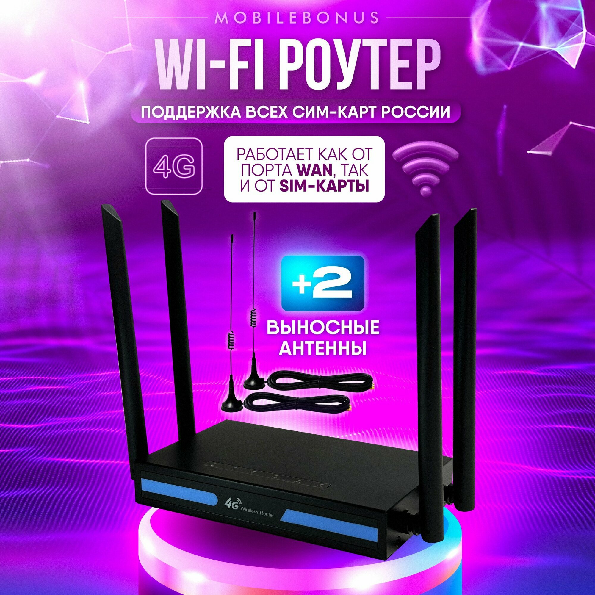 Роутер WiFi с сим картой 5G 4G...