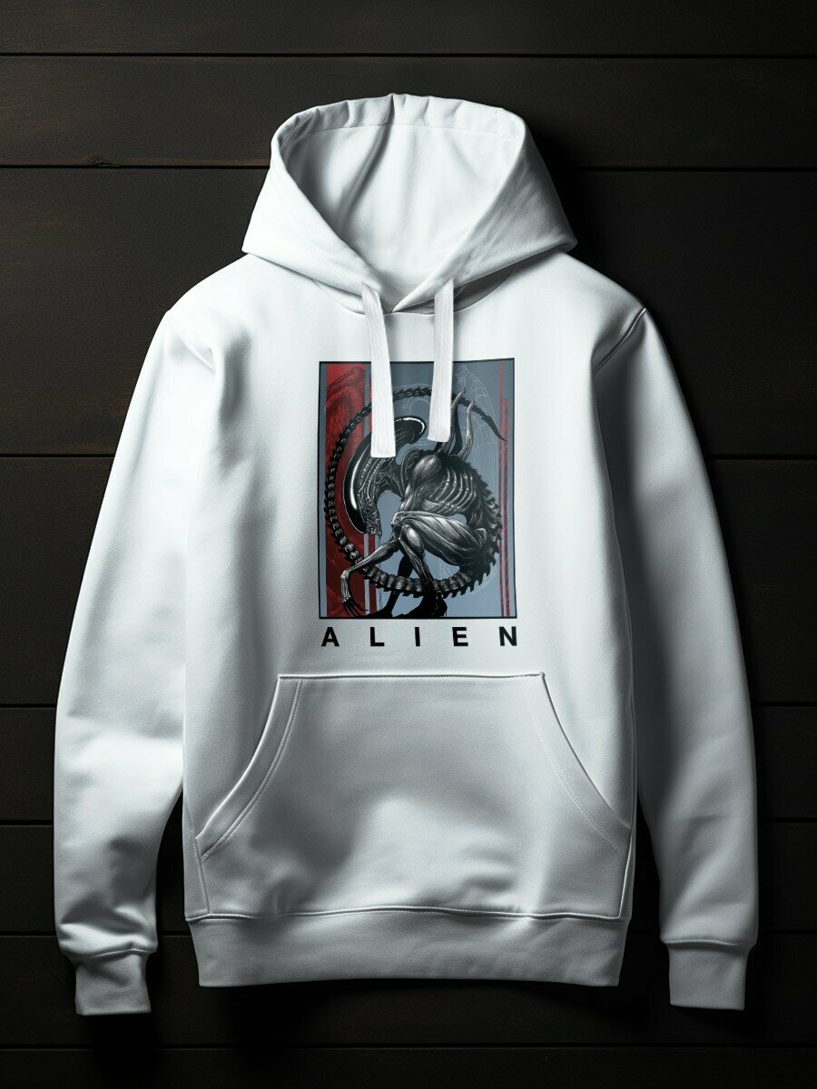 Толстовка  Бруталити, размер XL, , белый