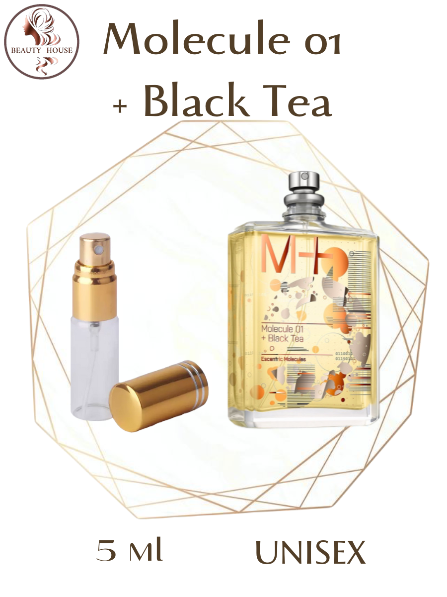 Духи парфюм Molecule 01 + Black Tea спрей 5 мл унисекс, фужерные