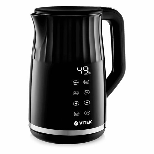 Чайник электрический Vitek VT-8829 разноцветный металлпластик 1900₽