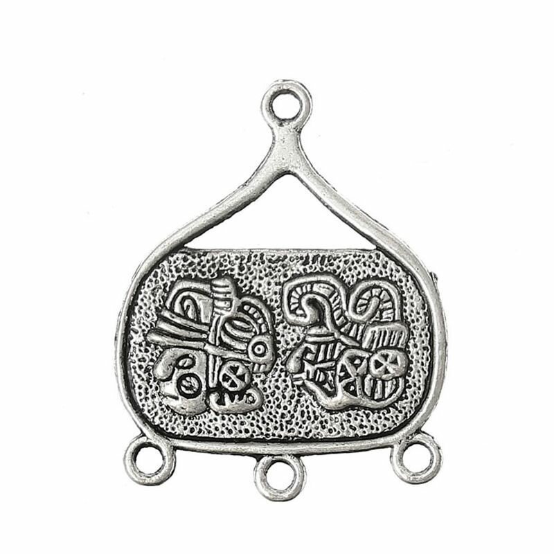 Коннектор на 3 нити "Майя" #3, 6 штук. — фото 1