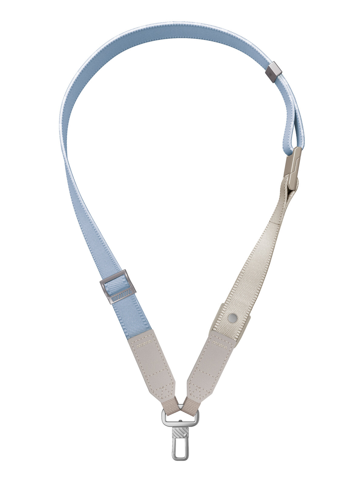 Uniq ремешок на шею/руку Vista Duo 2-in-1 Lanyard and Handstrap Sky/Beige