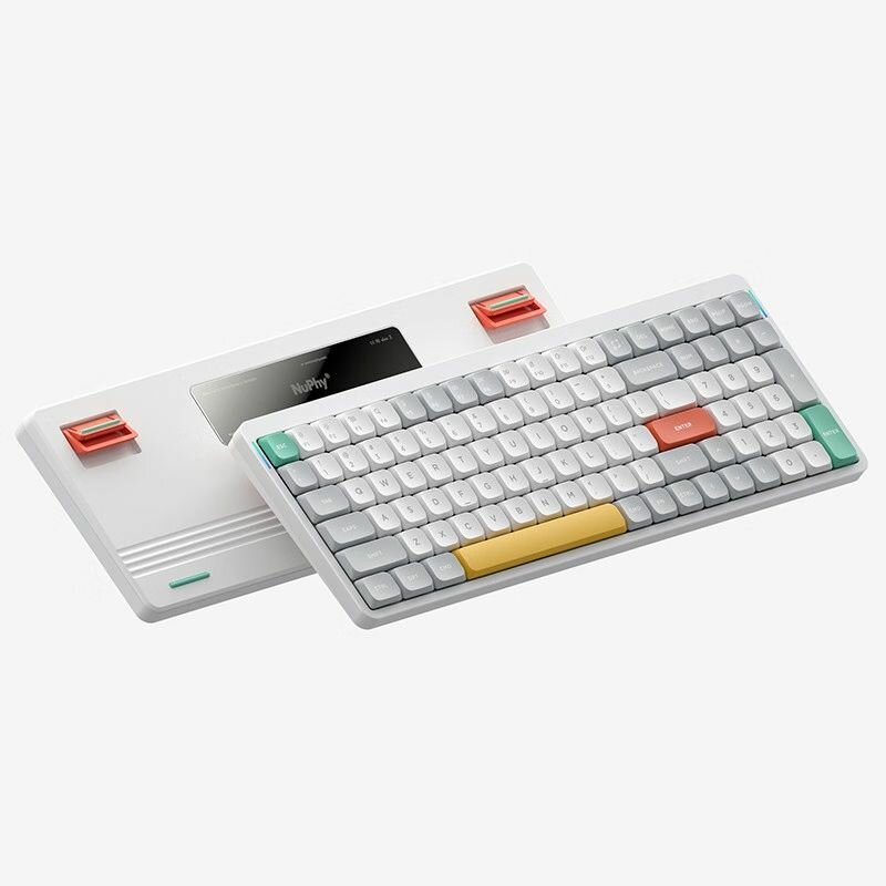 Клавиатура беспроводная механическая Nuphy AIR96, low profile gateron 2.0, Daisy Switch, Bluetooth, RGB подсветка, 4000мАч, Белый AIR96-W-22 - фото №6