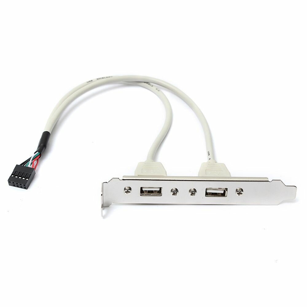 Планка портов 2 x USB 2.0 Tуpe-A (ORIENT C086L30)