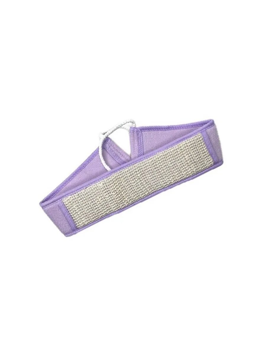 Мочалка банная c ручками EUROHOUSE 8х69см лен полиэстер