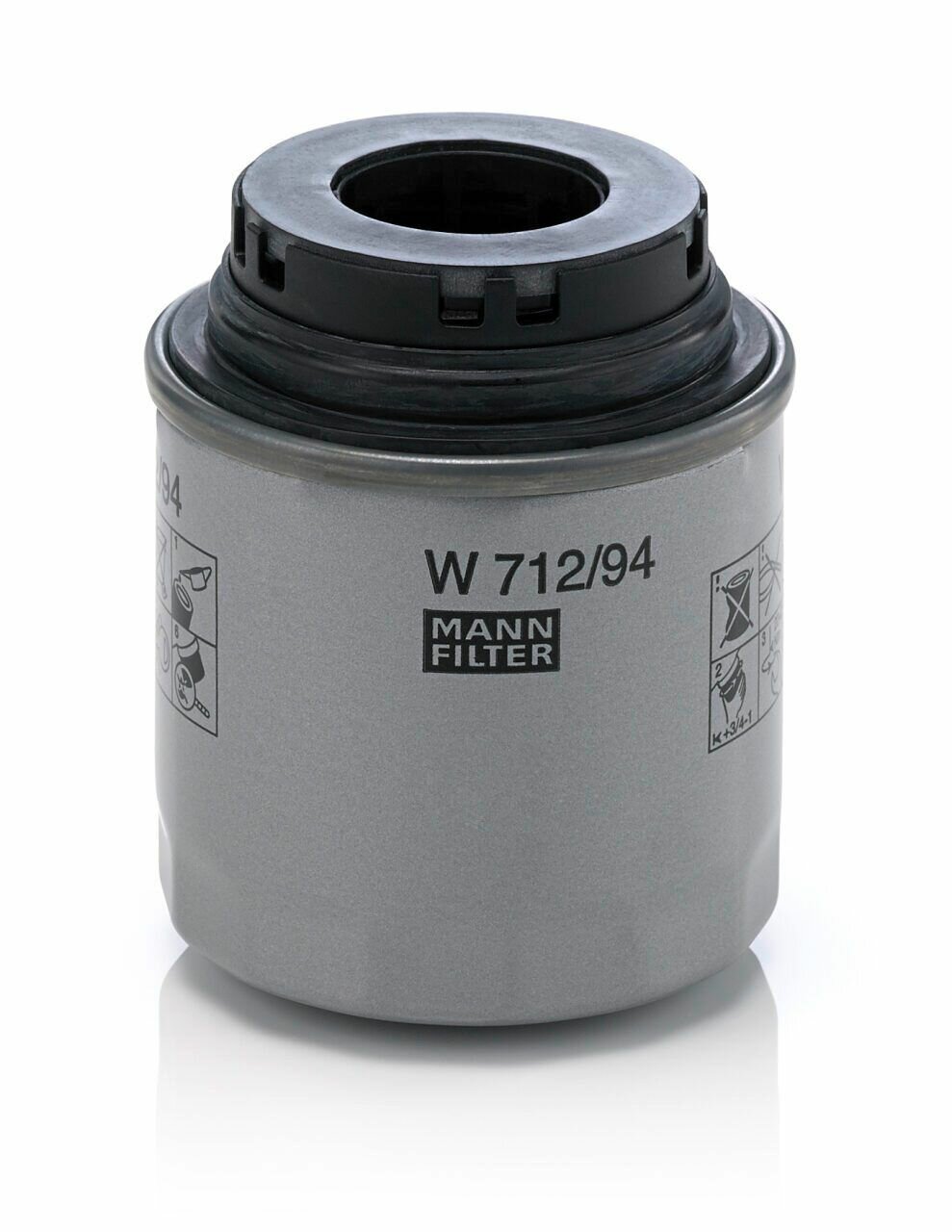 Масляный фильтр MANN-FILTER W 712/94 оригинал Германия