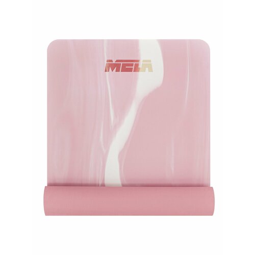 Нескользящий коврик для йоги и фитнеса каучуковый