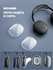 Чехол на наушники AirPods Max комплект 2в1, силиконовые накладки ...