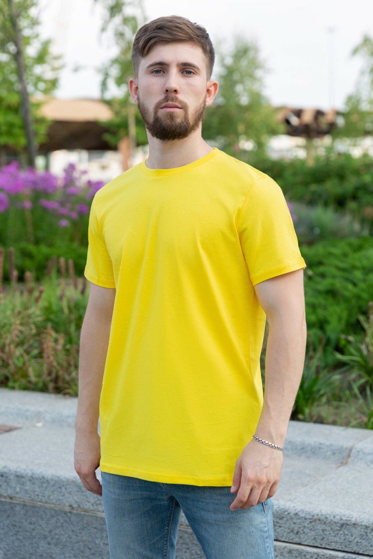 Футболка Магазин Толстовок, размер L-50-Unisex-(Мужской), лимонно-желтый