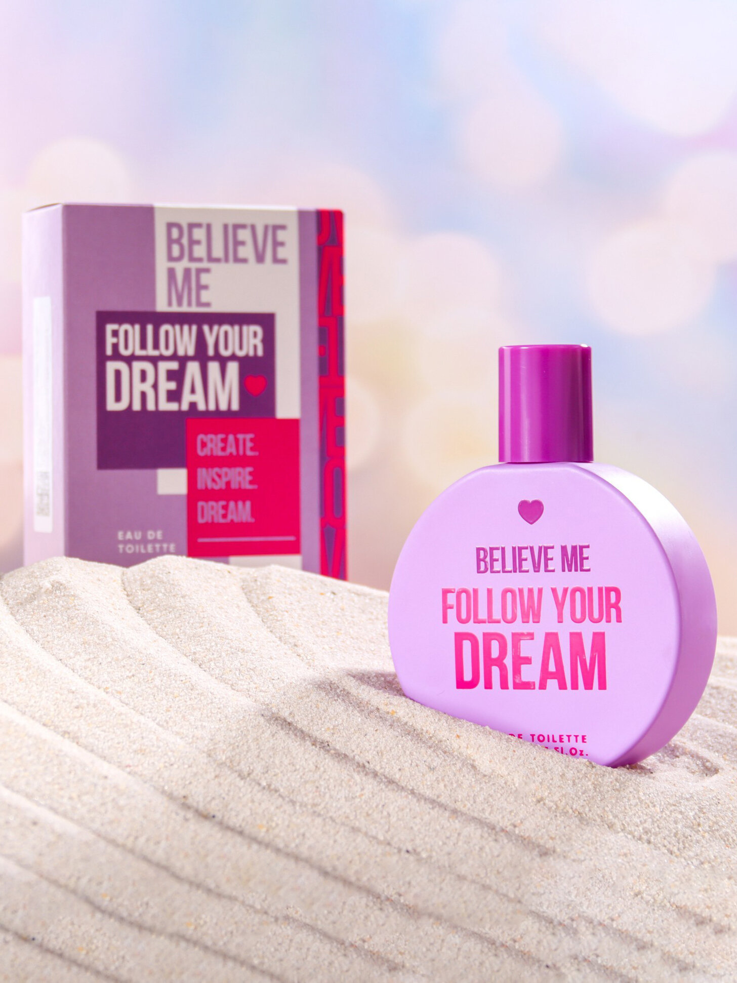 Туалетная вода женская Believe me Follow your dream, 50мл