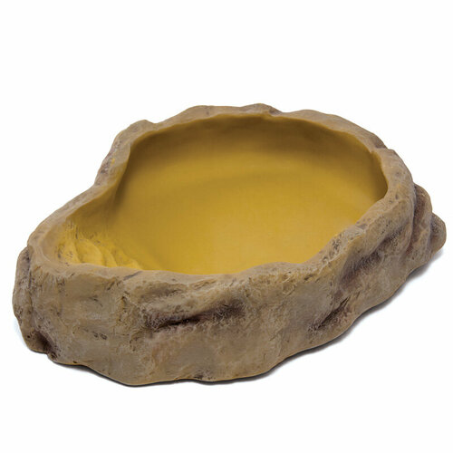 Поилка для рептилий Repti Zoo из полиэфирной смолы 20х16х5 см 1986₽