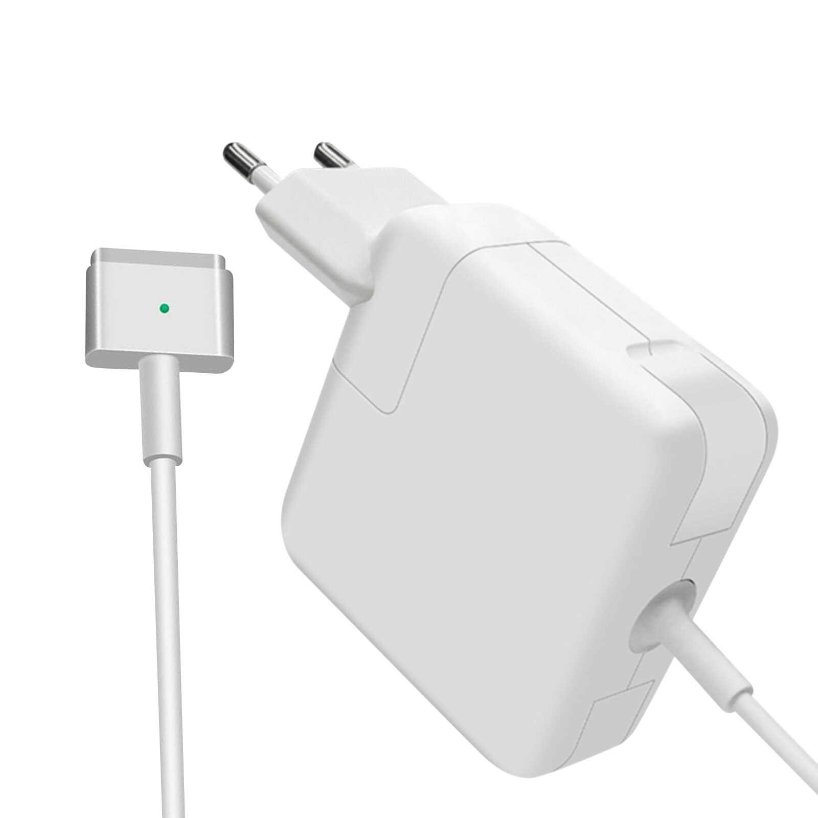 Замена зарядного устройства для 45W T-Tip, совместимого с Mac Book Air 11 дюймов и 13 дюймов в период с 2012 по 2017 год, Европейская вилка