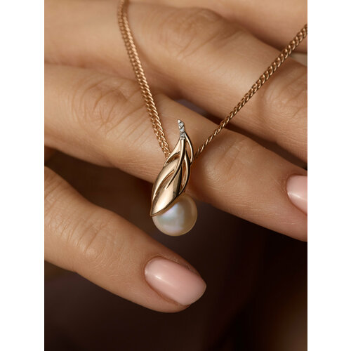 Подвеска Argentum серебро 925 проба золочение размер 25 см золотистый 1200₽