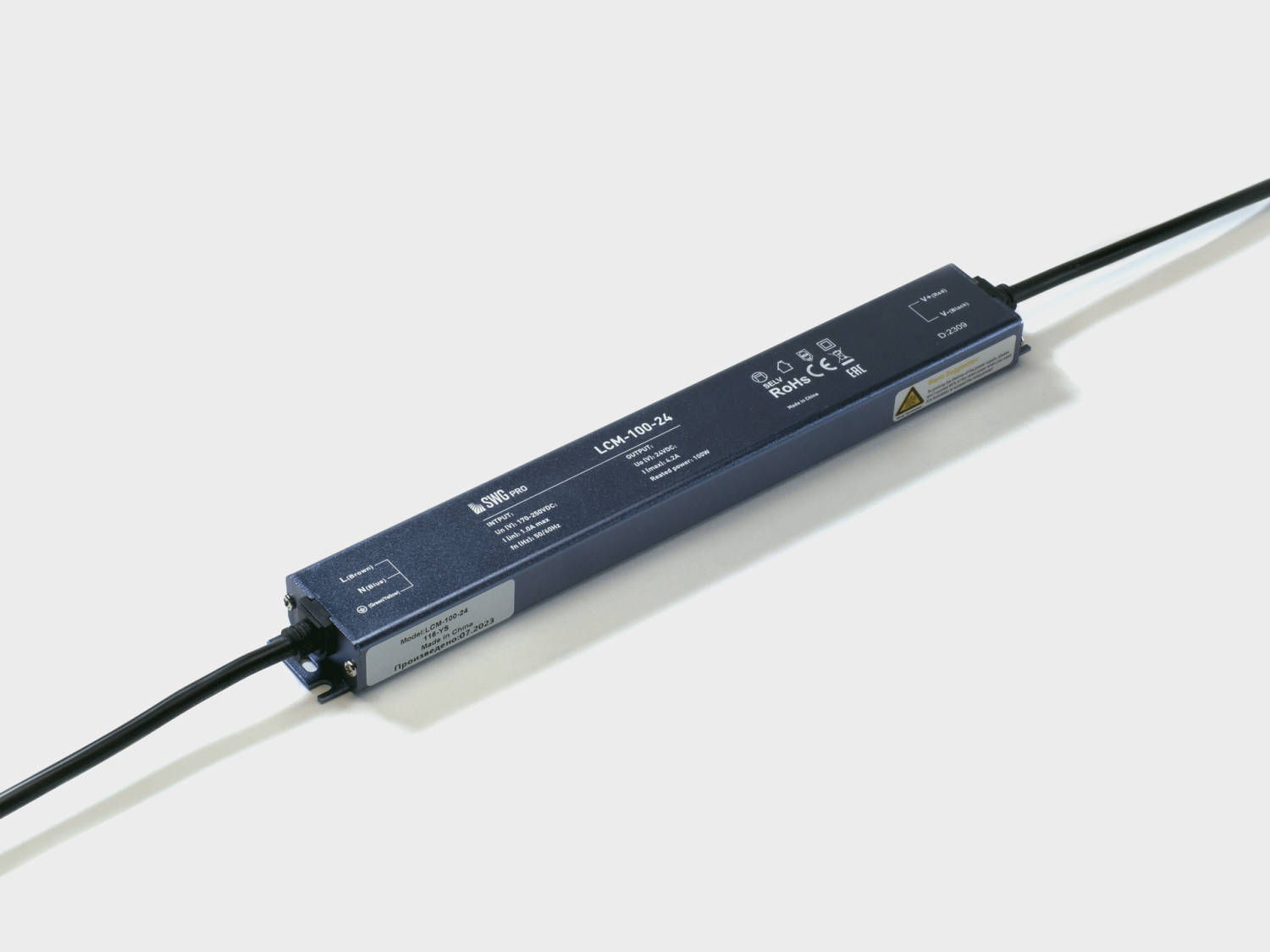 Блок питания для светодиодных лент , LCM-100-24 SWG PRO АРТ.023940