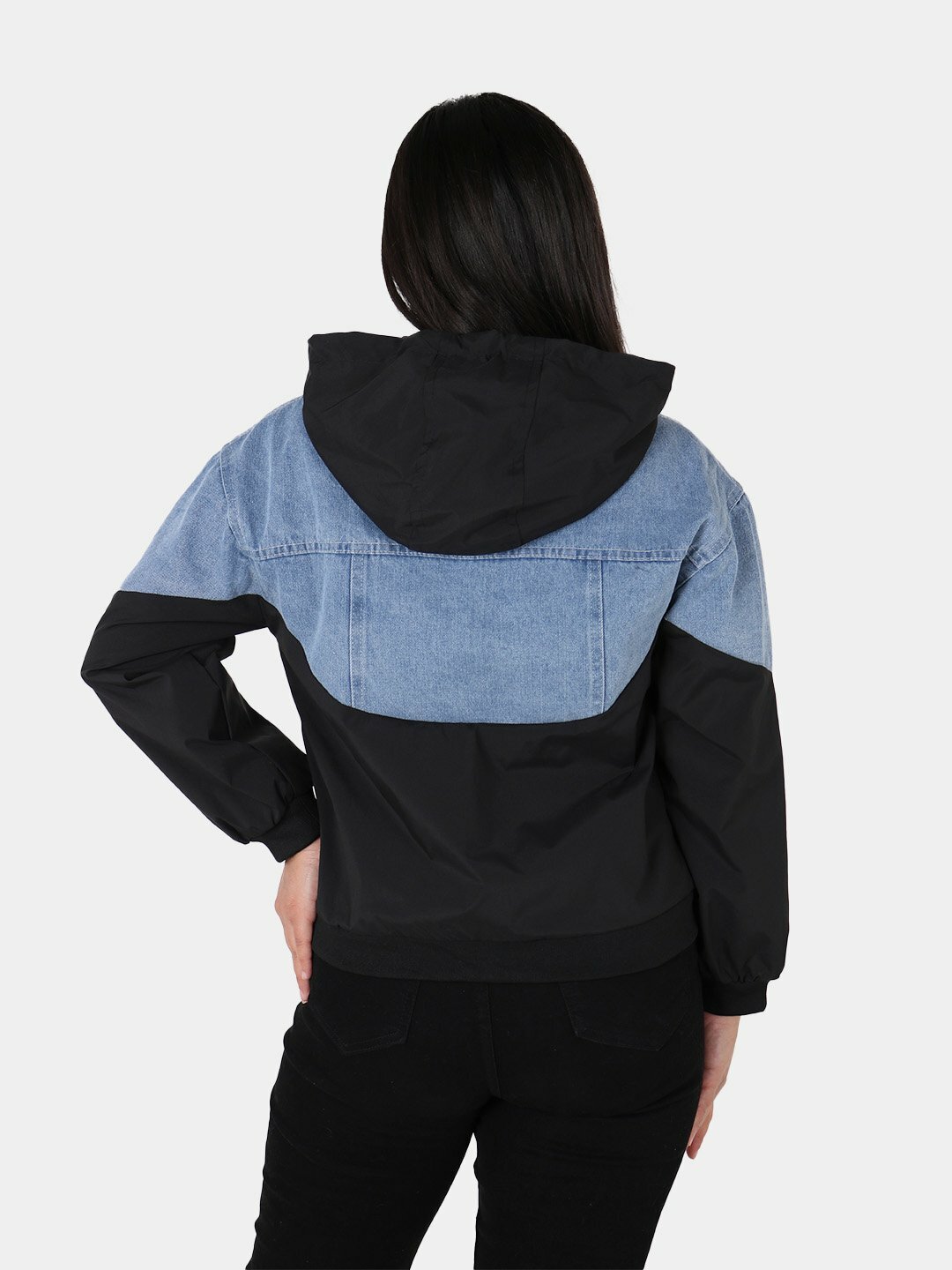 Куртка джинсовая , размер One Size, черный — фото 1