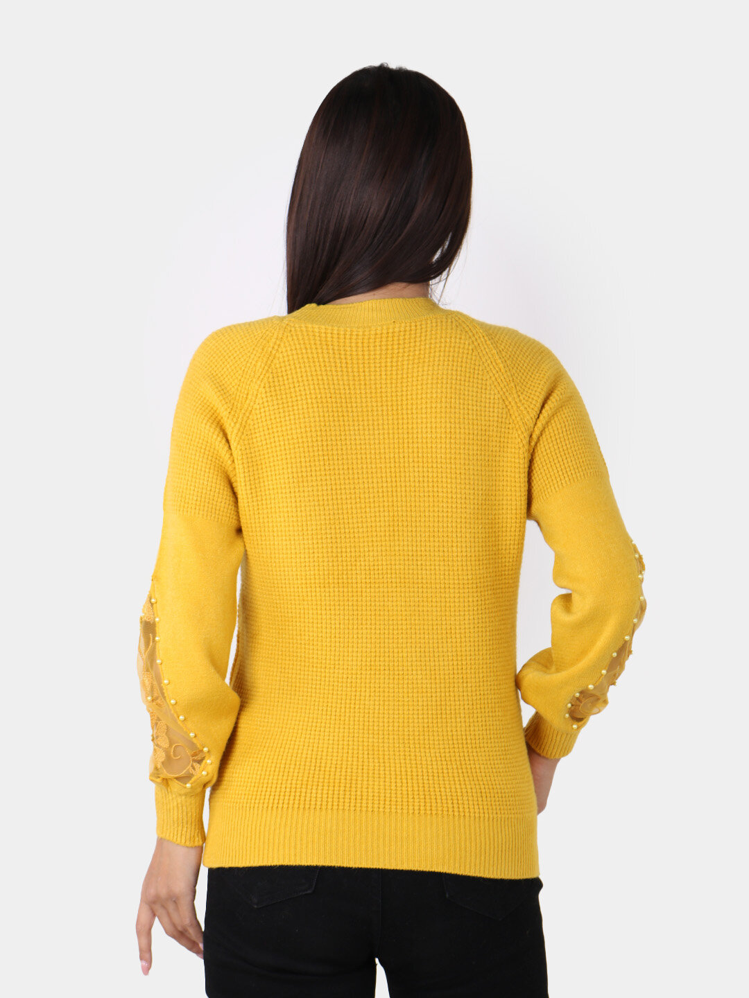 Свитер размер One Size, , Желтый — фото 1