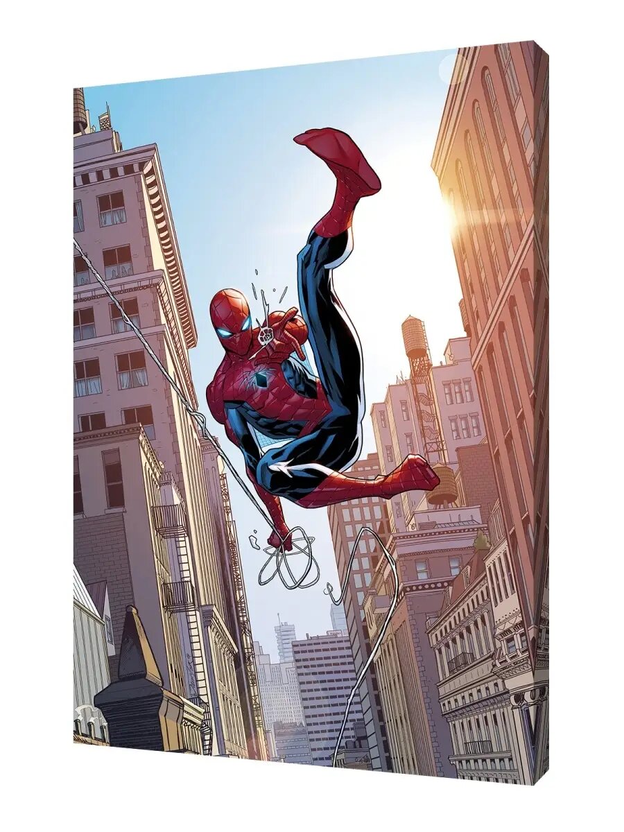 Картина на холсте 50х70 см. Marvel