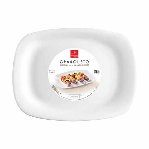 Блюдо сервировочное стеклянное Bormioli Rocco Grangusto 