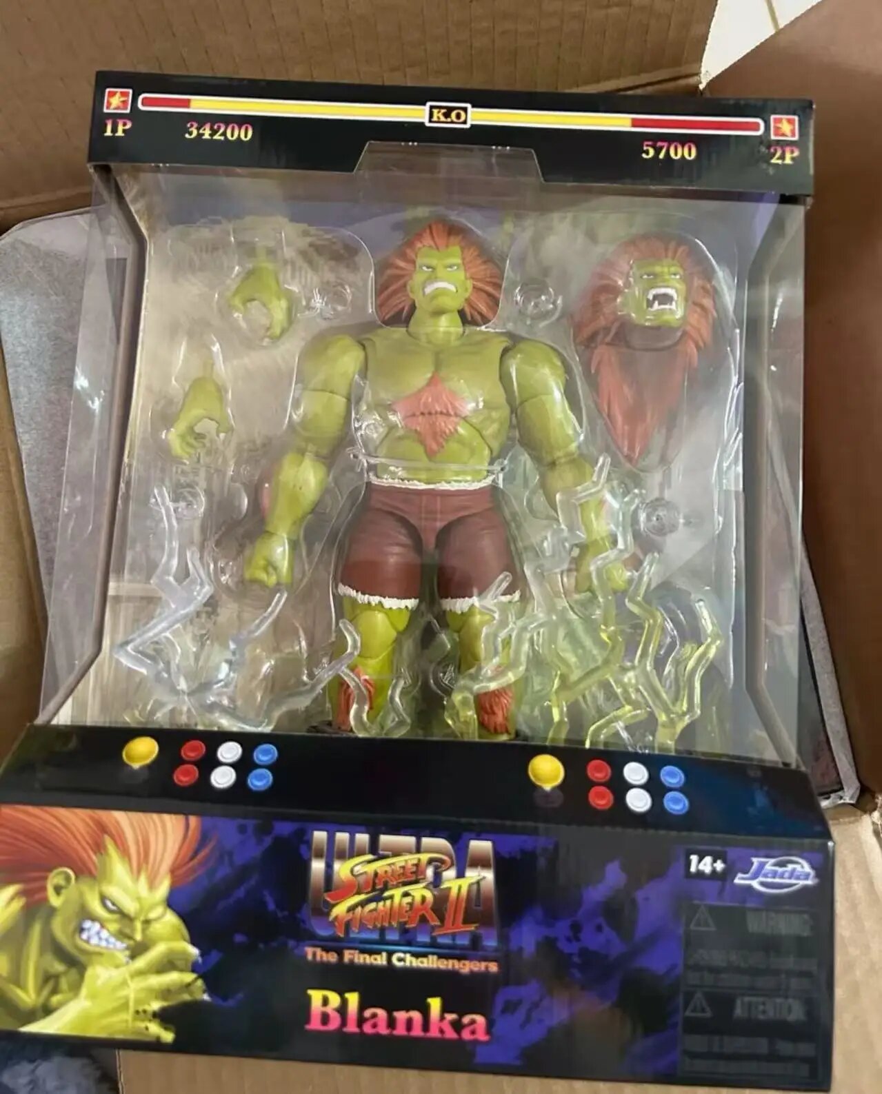 Фигурки Bandai Street Fighter 6 15 см, Blanka