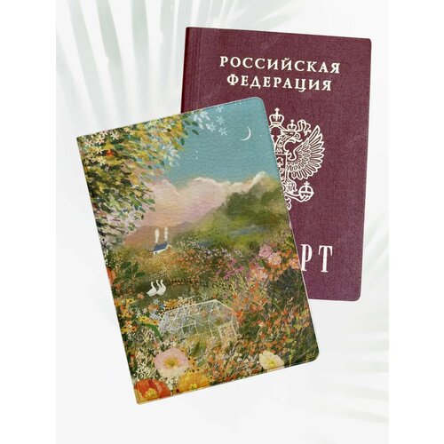 фото Обложка для паспорта poster maniac, черный