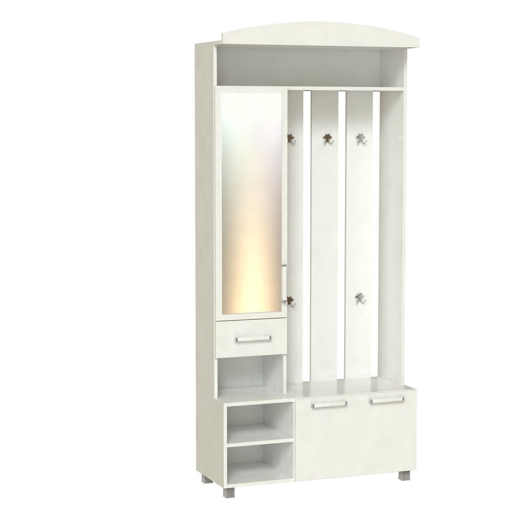 Прихожая Гамаюн М-4 Белый