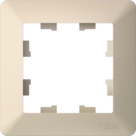 Рамка Systeme Electric (schneider Electric) AtlasDesign AIR 1 пост бежевый ATN220201