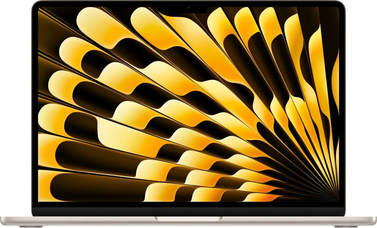 Ноутбук Apple MacBook Air 15 2025 (M4/10C CPU/10C GPU16 ГБ/512 ГБ) MW1K3 Starlight
