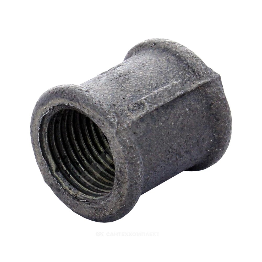 Муфта прямая чугун условный диаметр 50 (2