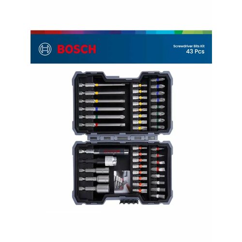 Набор отверток Bosch Rainbow Magic Box 43 предмета удлинительная штанга втулка с шестигранным хвос 3992₽