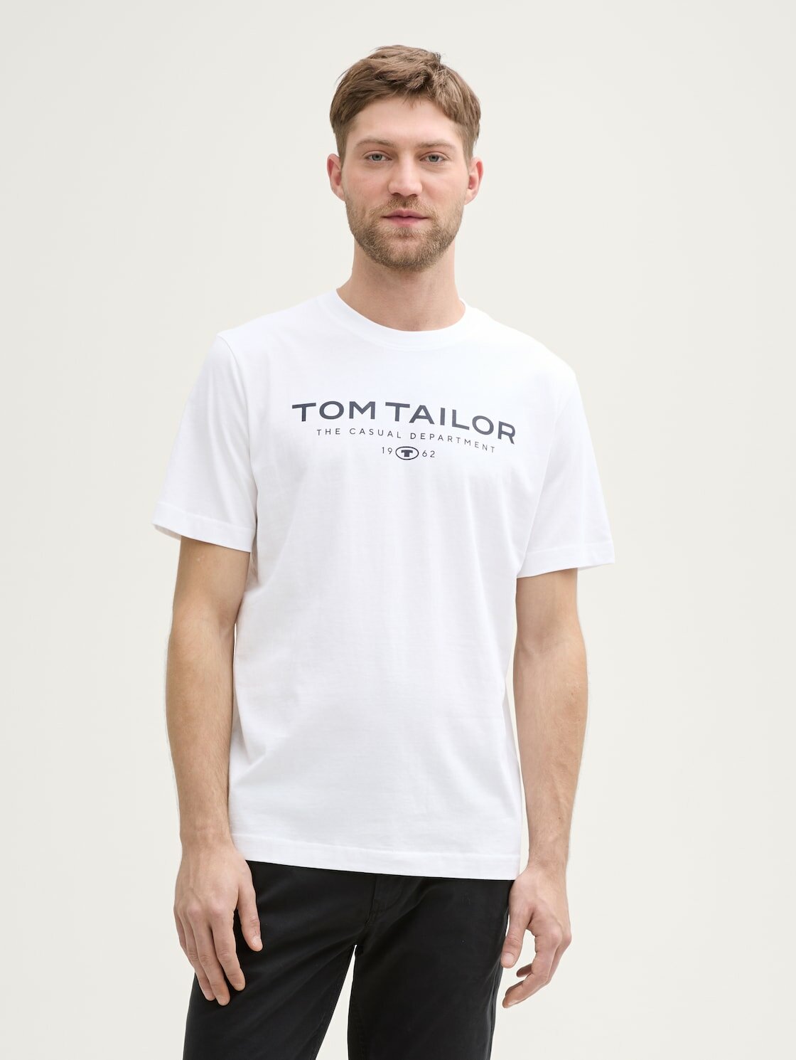 Футболка спортивная Tom Tailor, размер S, белый 1981