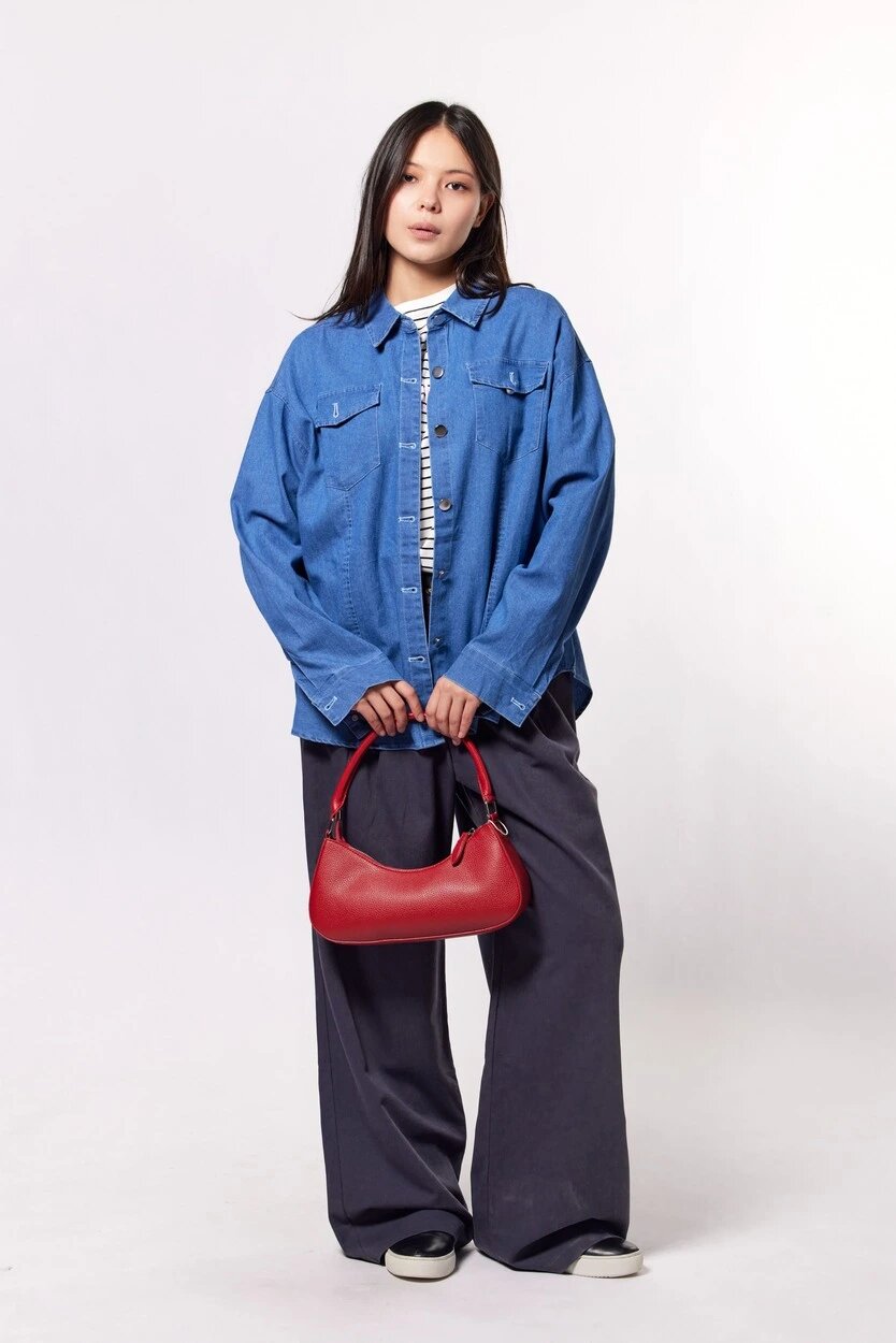 Рубашка Selfie, размер S, cиний — фото 1