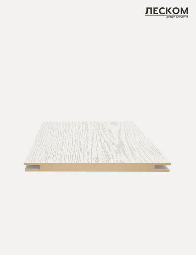 Изображение товара Добор дверной Леском, МДФ, 150x2070x10 мм, телескопический, цвет ясень серый, 5 шт.