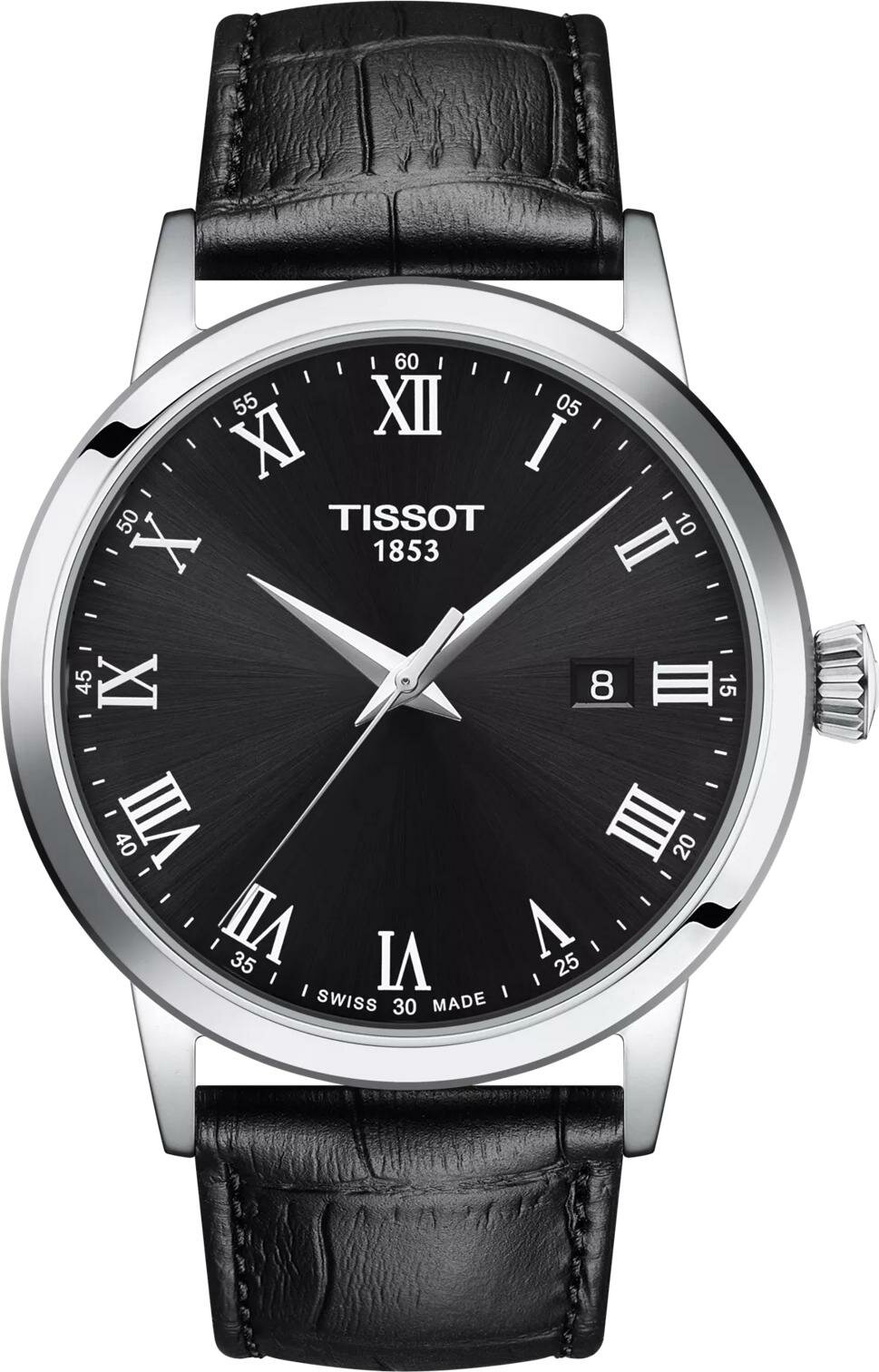 Наручные часы TISSOT, черный — фото 1