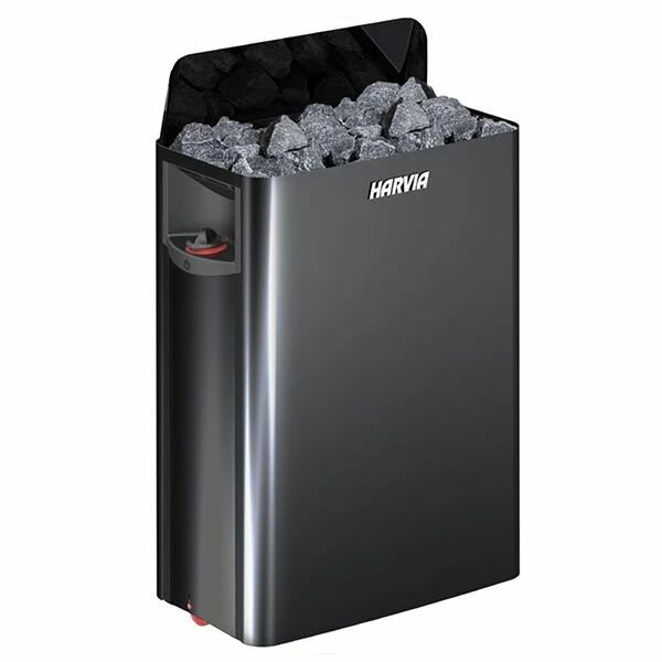 Электрическая печь для бани и сауны Harvia The Wall SW80 Black Steel