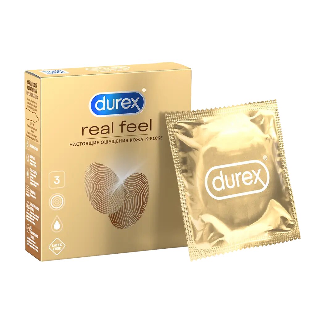 Презервативы Durex RealFeel 3 шт