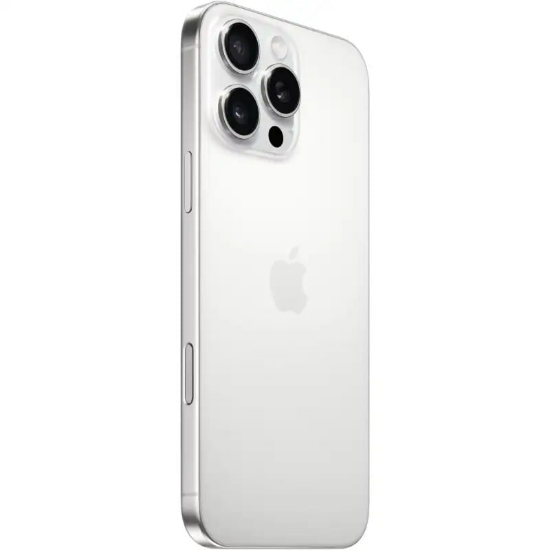 Смартфон Apple iPhone 16 Pro 128 ГБ (nanoSim+eSim), White Titanium + беспроводные наушники в подарок — фото 1