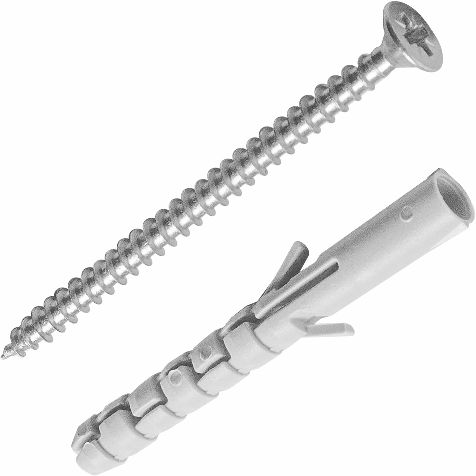 Дюбель потайной Standers PND L 6x50 мм с шурупом 4x60 мм нейлон 10 шт.