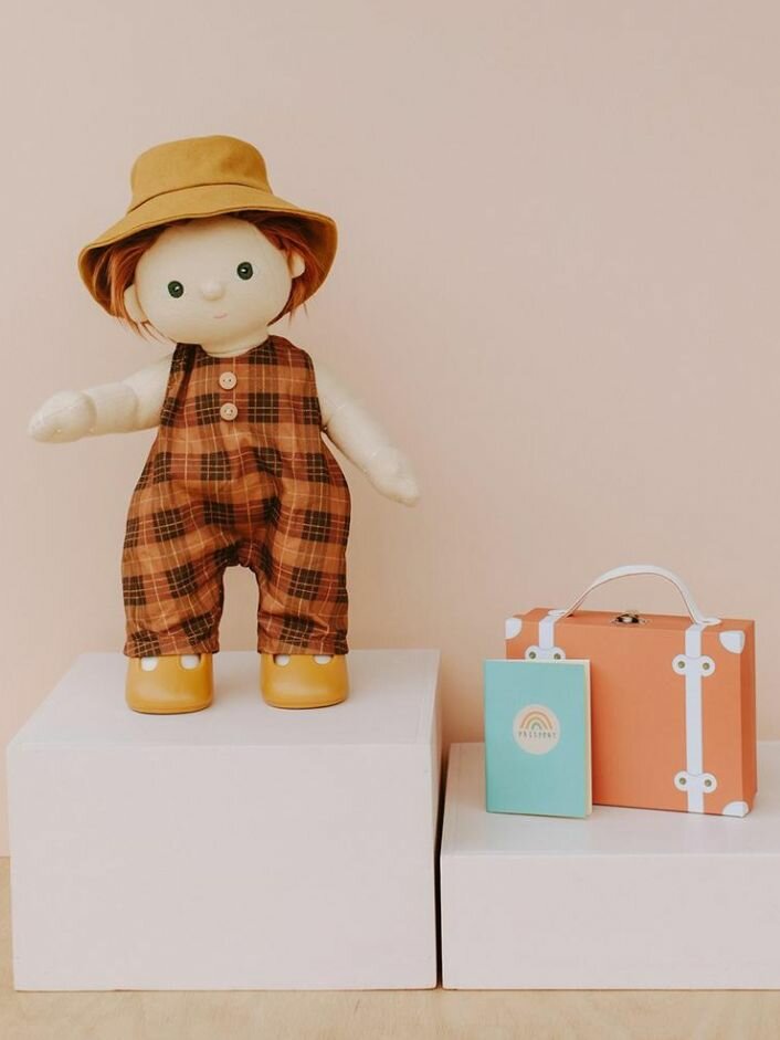 Набор для куклы: одежда, обувь, чемоданчик Olli Ella США