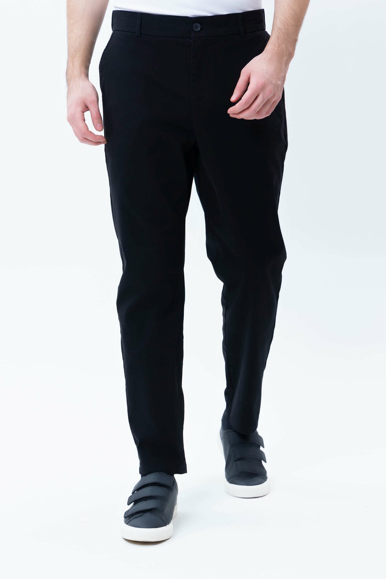 Брюки джоггеры TERRA PRO, размер 33, black