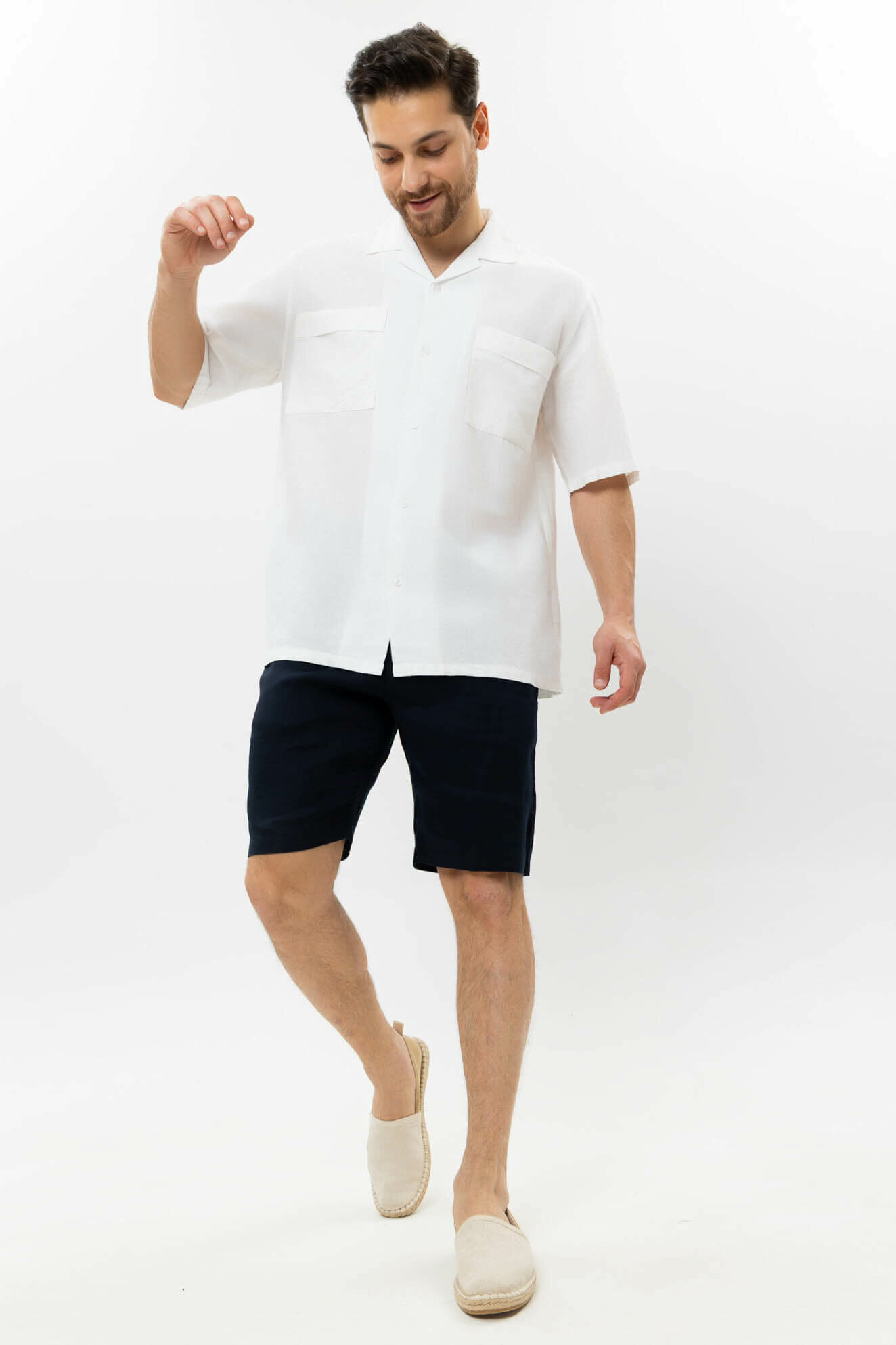 Рубашка TERRA PRO, размер L, white — фото 1