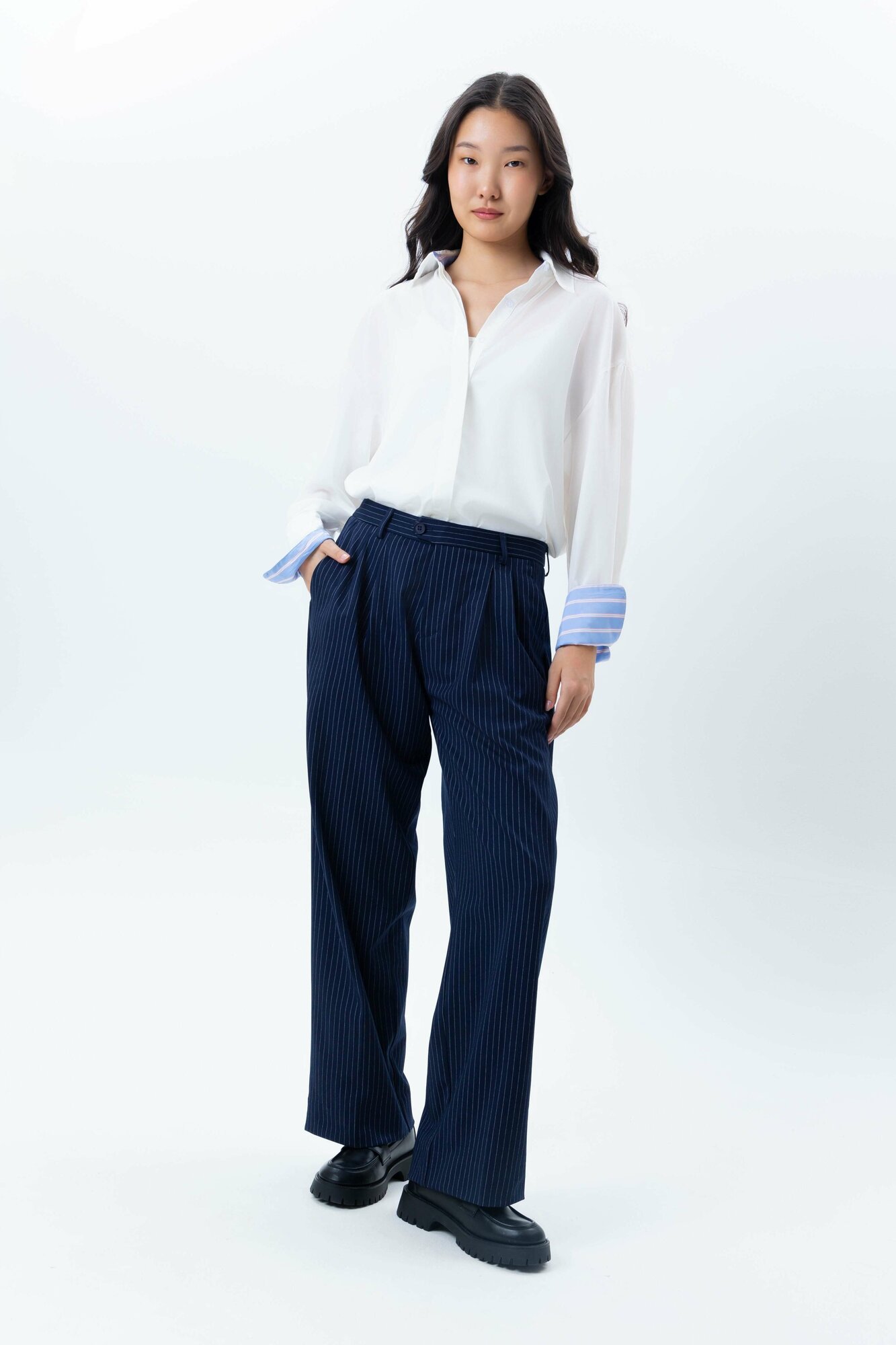 Блуза TERRA PRO, размер XS, white — фото 1