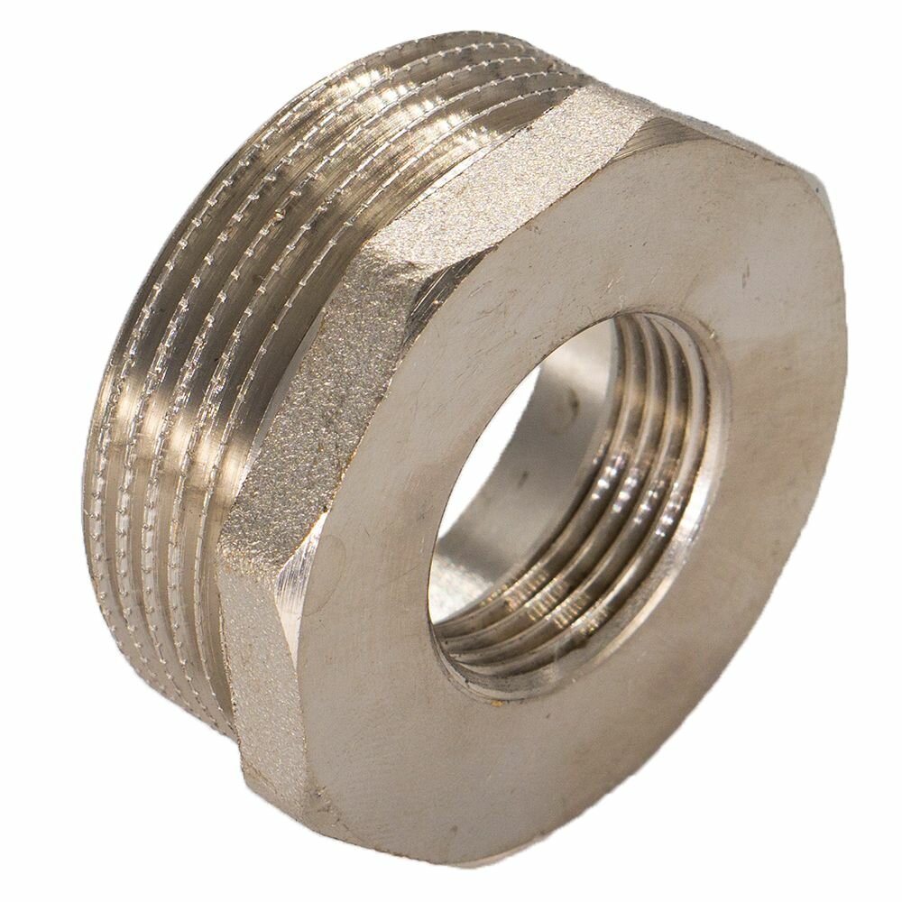 Футорка 1 1/2" на 1", резьба: наружная; внутренняя — фото 1