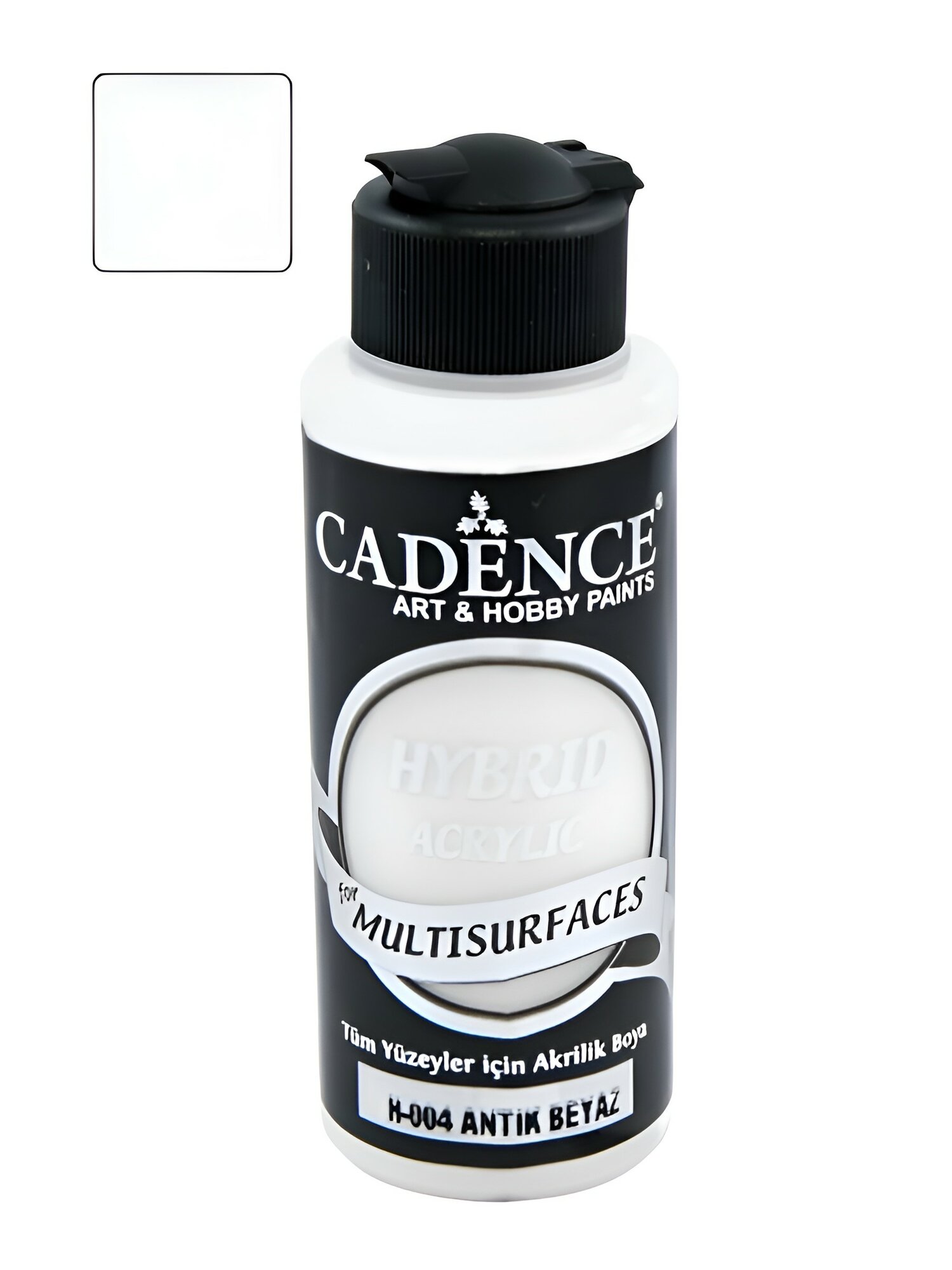 Акриловая краска Cadence Hybrid Acrylic Paint, 120 ml. Antique White H-004