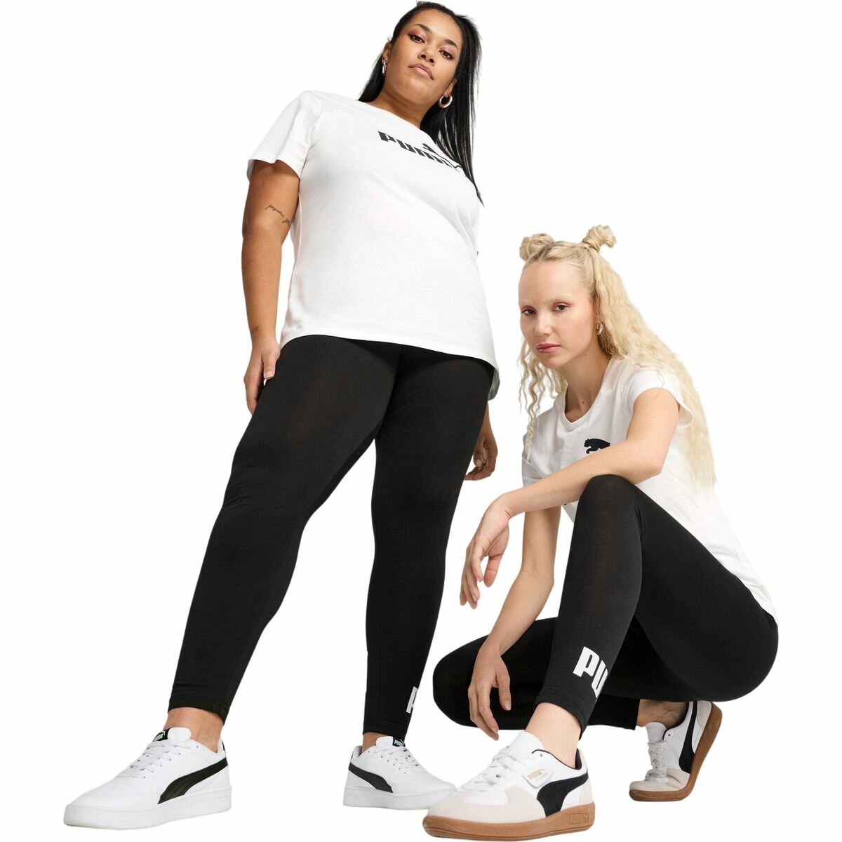 Легинсы PUMA ESS No. 1 Logo Leggings, размер M, черный