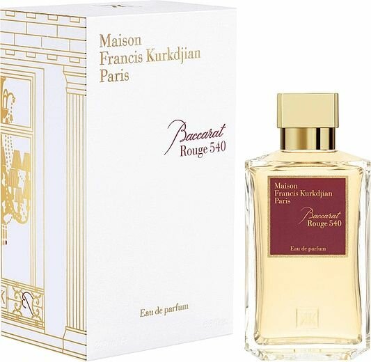 Maison francis kurkdjian baccarat rouge 540 200ml парфюмерная вода