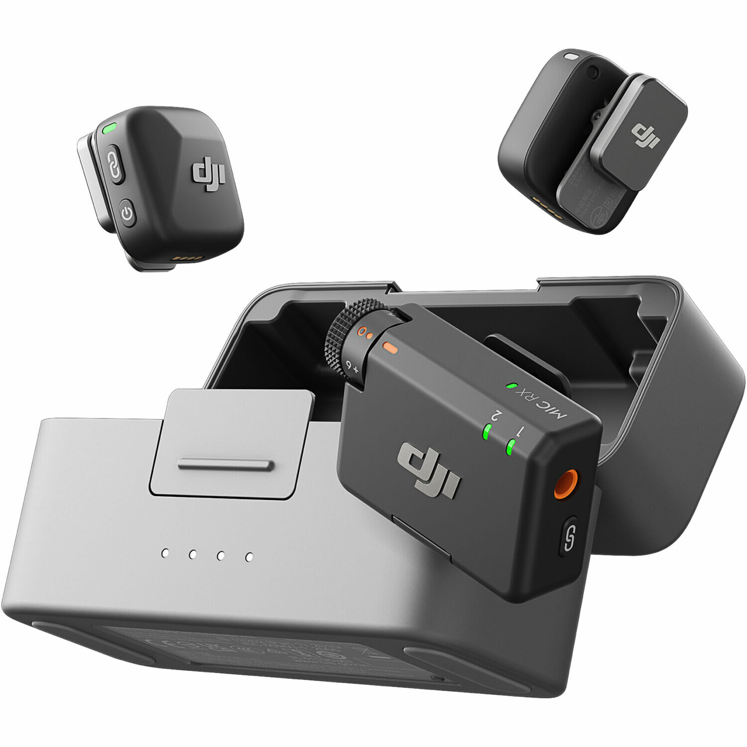 Беспроводной микрофон DJI Mic Mini (2 TX + 1 RX + Charging Case) — фото 1