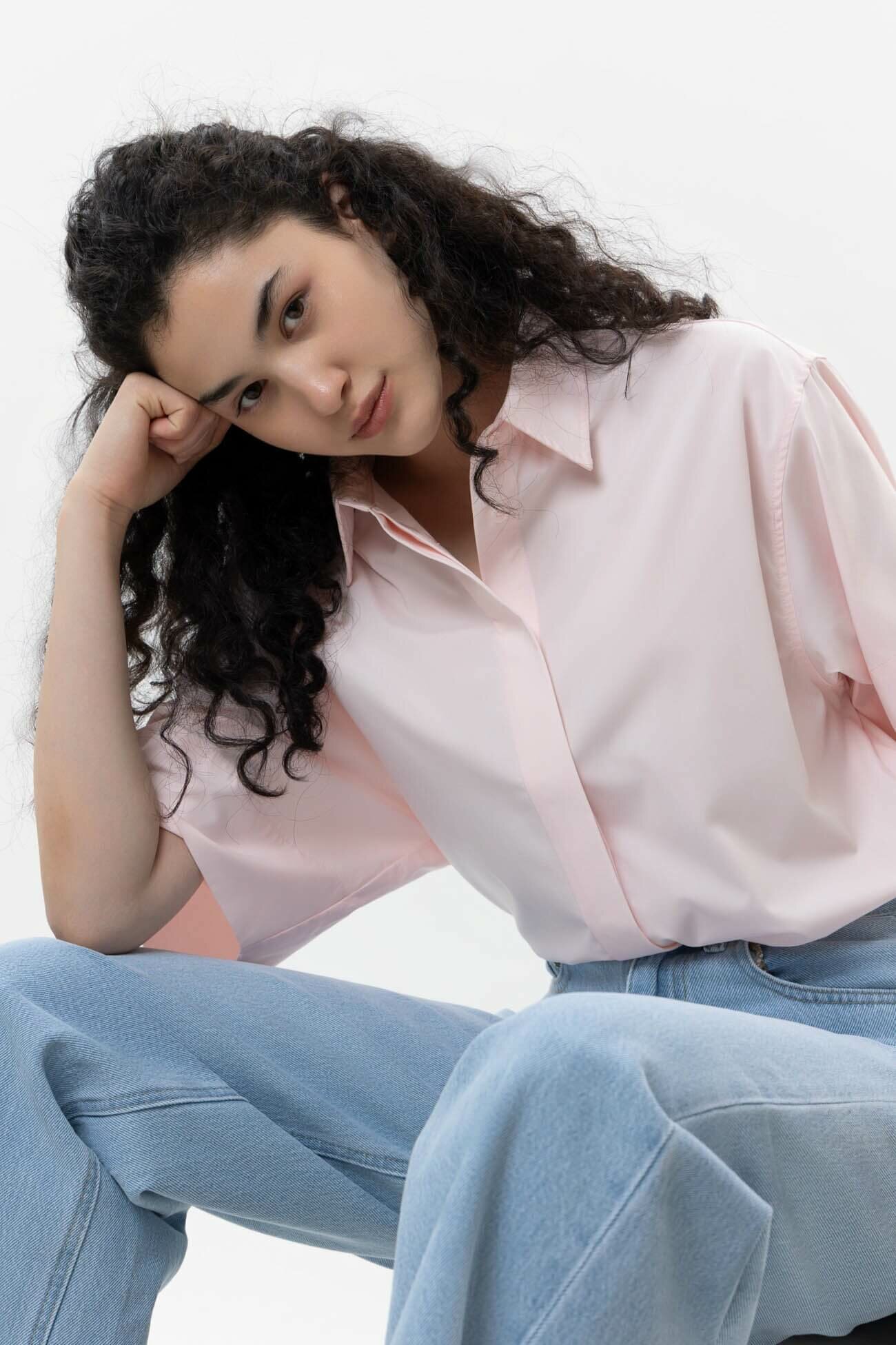 Блуза TERRA PRO, размер XS, pink — фото 1