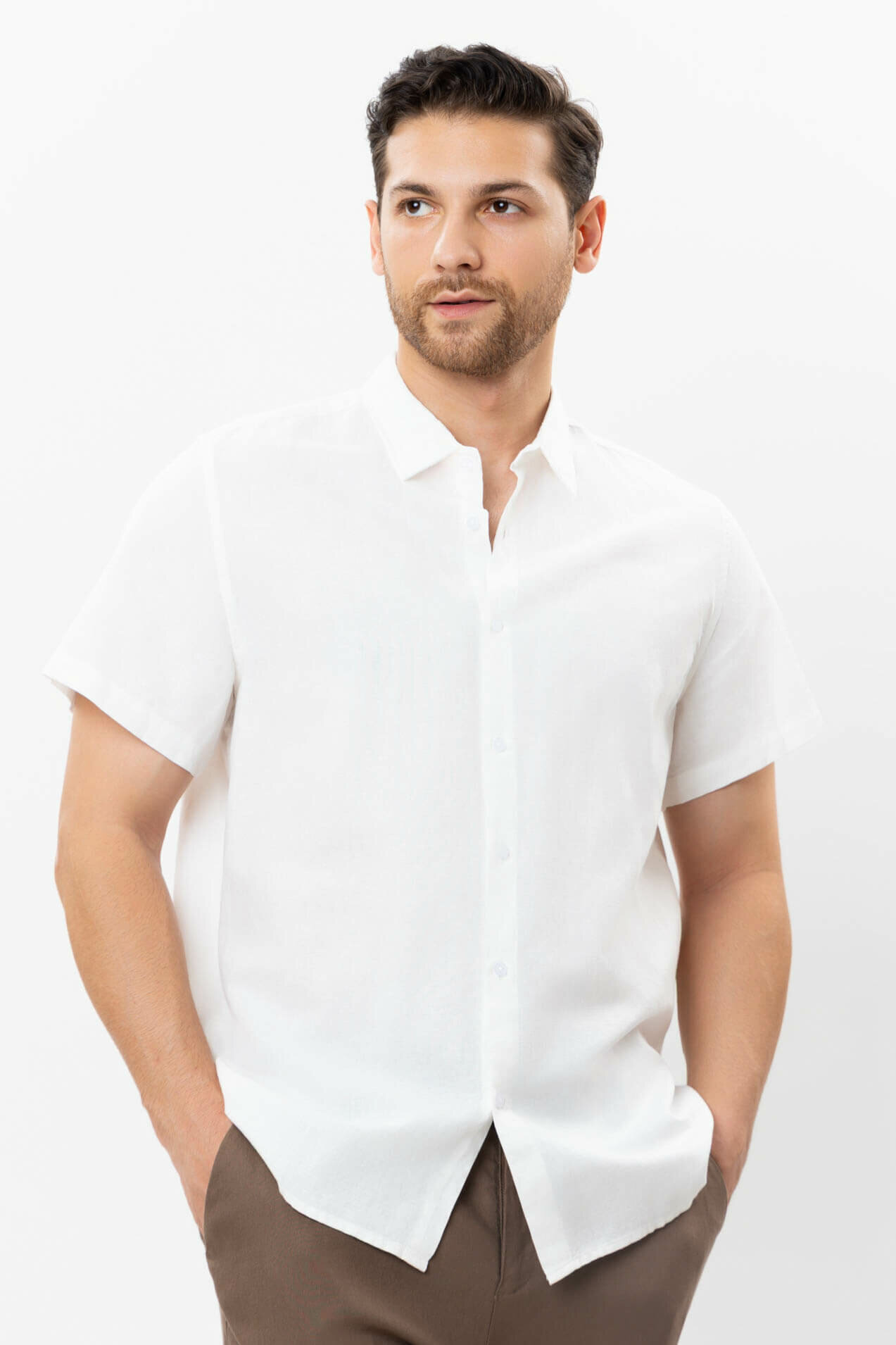 Рубашка TERRA PRO, размер XL, white