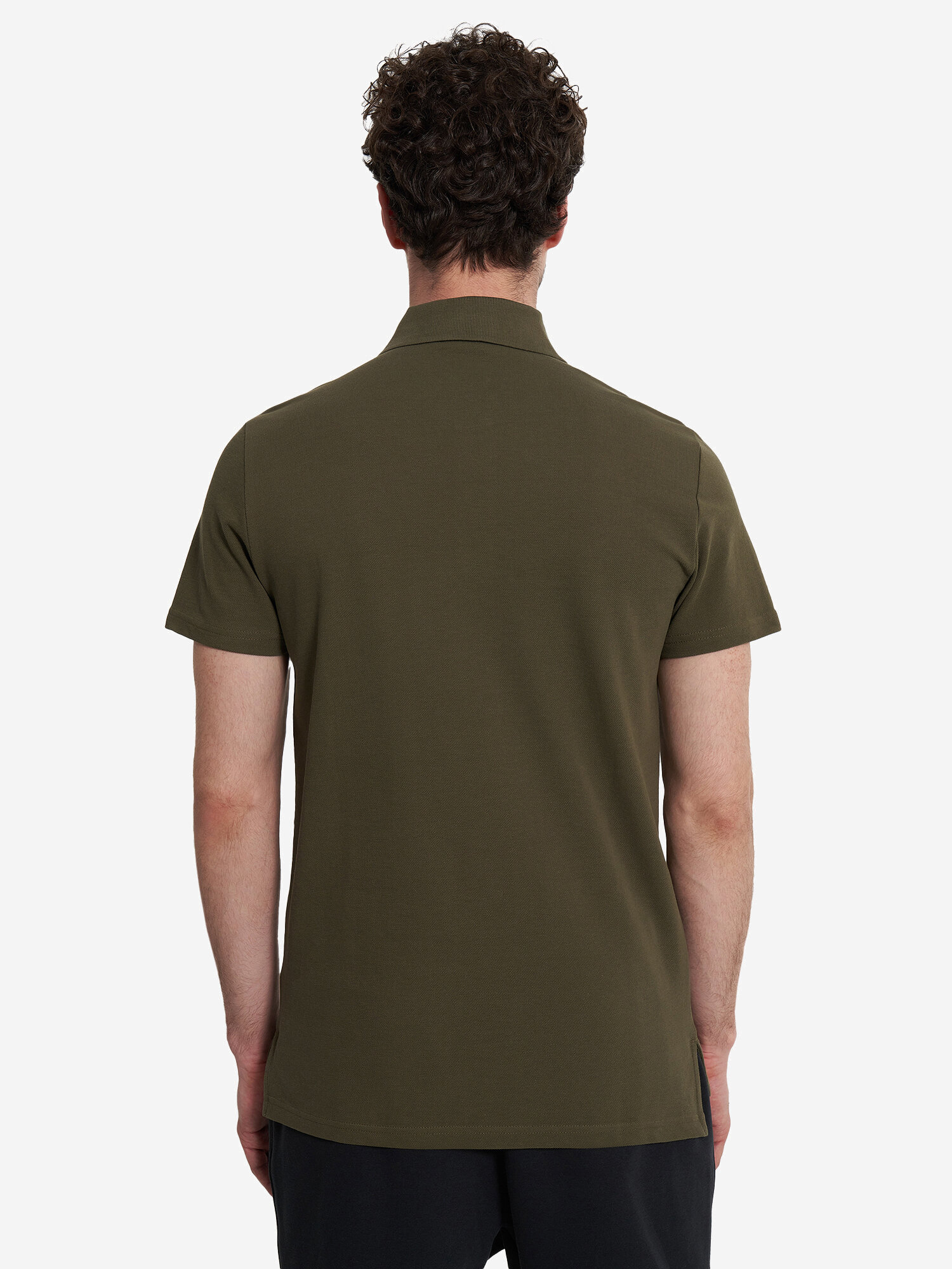 Поло Fila, размер 48, милитари — фото 1